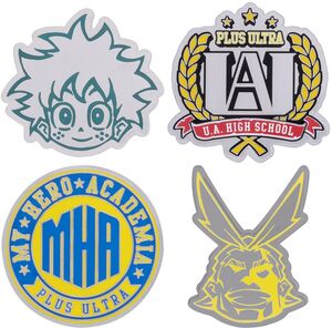 FUNKO 4PK PIN SET: My Hero Academia - UA High (MHA)