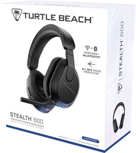 PlayStation 5 Accessory: Wireless Headset - Turtle Beach Stealth 600 Amplified Headset - Black