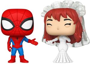 Funko POP! Marvel: Superhero Couples, Spider-Man & Mary Jane 2-Pack