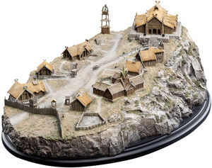 WETA Workshop Limited Edition Polystone - The Lord of the Rings Trilogy - Edoras Environment 