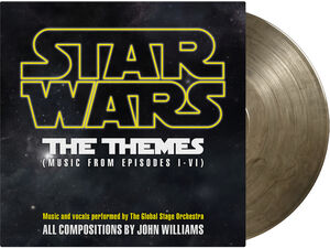 Star Wars: The Themes - Crystal Clear & Black Vinyl [Import]