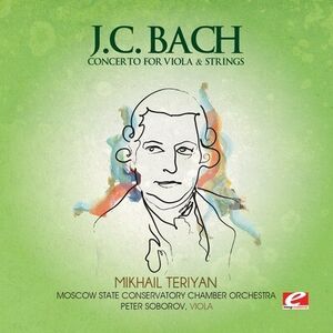 Concerto for Viola & Strings , J.C. Bach