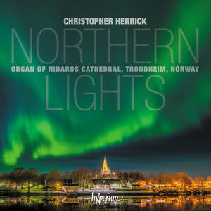 Northern Lights - Nidaros Cathedral, Trondheim