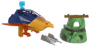 Mattel Collectible - Masters of the Universe Origins Point Dread Outpost and Talon Fighter (He-Man, MOTU) 