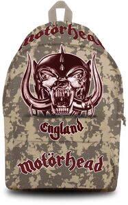 MOTORHEAD DAYPACK ENGLAND WHITE