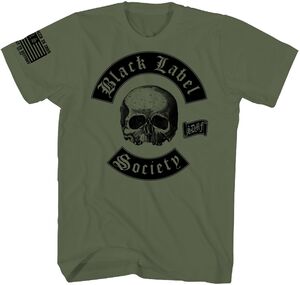 Black Label Society - Flag T-Shirt - XL Green TS0001BLSA4 