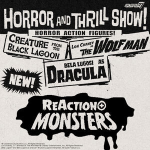 Super7 - Universal Monsters - ReAction+ Wv1 - Creature from the Black Lagoon