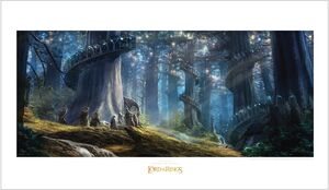WETA Workshop - The Lord of the Rings Trilogy - Lothlorien Art Print