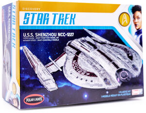 Star Trek Discovery U.S.S. Shenzhou (Snap) 2T Polar Lights Model Kit