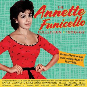 Singles & Albums Collection 1958-62 , Annette Funicello