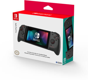 Switch Accessory:  Controller - HORI Split Pad Pro - Black:  Officially Licensed by Nintendo 