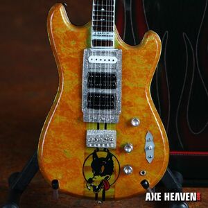 Axe Heaven Jerry Garcia Wolf Tribute Mini Guitar Replica Collectible Officially Licensed JG-403