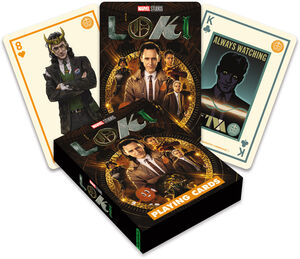 Marvel Comics Loki Playing Cards