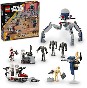 LEGO® Star Wars™ Clone Trooper™ & Battle Droid™ Battle Pack 75372 