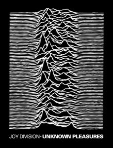 Rocksax - Joy Division - Unknown Pleasures - Sherpa Fleece Throw (50 in x 60 in)