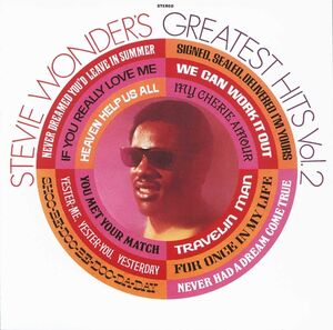 Greatest Hits, Vol. 2   [Braille Cover] , Stevie Wonder