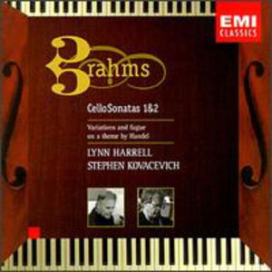 Sonata Cello 1/ 2/ Vars & Fugue Theme , J. Brahms