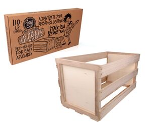 Vinyl Styl VS-RS-04 Original LP Crate 12 Inch LP Record Storage 110 to 120 Capacity