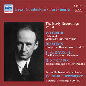 Early Recordings Vol. 4 , Wilhelm Furtwangler