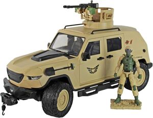 Action Force - Vanguard Desert Tan Vehicle 