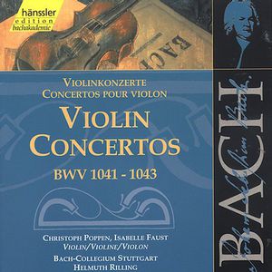 Violin Concertos 125 BWV 1041-1043 , J.S. Bach