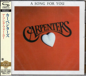 A Song for You (SHM-CD) [Import] , Carpenters
