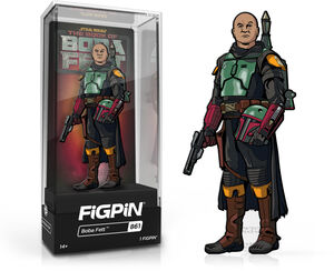 FiGPiN - Star Wars The Book Of Boba Fett - Boba Fett Enamel Pin (861) 