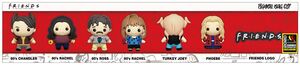 Monogram - Friends Series 2 – 3D Foam Figural Bag Clip – Limited Edition 7pc Collector’s Set