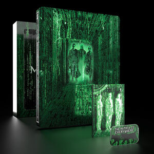 Matrix - Titans of Cult Series - Limited Deluxe Edition Steelbook Contains an All-Region UHD with Unique Artwork & Pin(s) [Import]