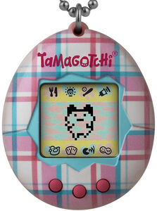 Tamagotchi - Original - Gen1 Plaid (Updated Logo)