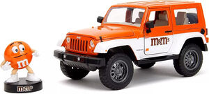 1:24 M&M'S - '07 JEEP WRANGLER W/ ORANGE FIG