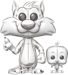 Funko POP! & Buddy: Looney Tunes - Sylvester & Tweety 