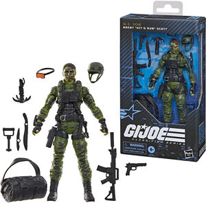 G.I. Joe - Classified Series - #188, Brent “Hit & Run” Scott Action Figure 