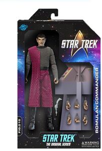 Nacelle - Star Trek - Romulan Commander Action Figure - Balance of Terror