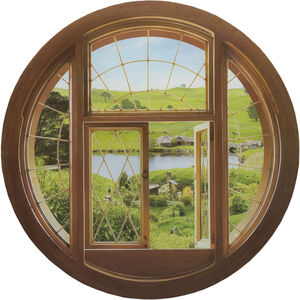 Hobbit Hole Window Collectible Figure New Toy Hobbit Wall Decal 