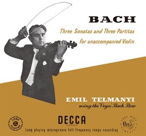 Three Sonatas & Three Partitas For Unaccompanied Violin (J.S. Bach)
