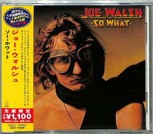 So What (Japanese Reissue) [Import] , Joe Walsh