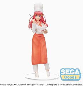SEGA - Quintessential Quintuplets 2 - SPM Statue - Itsuki Nakano - Cook Ver.