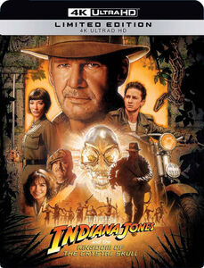 Indiana Jones and the Kingdom of the Crystal Skull (Steelbook) , Harrison Ford
