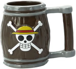 ONE PIECE - MUG 3D - 350 ML - BARREL