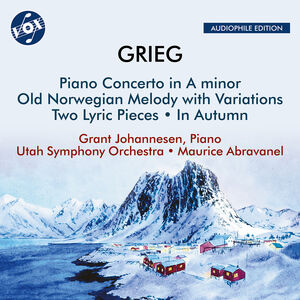 Grieg: Piano Concerto in A minor, Op. 16; Two Lyric Pieces, Op. 68 - No. 4, Evening in the Mountains; No. 5, Cradle Song , Grant Johannesen