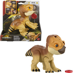 Mattel - Jurassic World: Rebirth Train 'N Tame Aquilops 'Delores'
