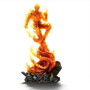 Iron Studios - The Fantastic Four: First Steps - Human Torch Statue