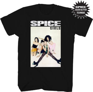Spice Girls - Group Photo - Small Black / Glitter 20011075A1