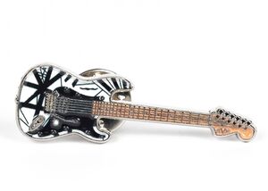 EVH - Eddie Van Halen - Black & White 78 Guitar Pin 