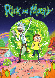 Rick & Morty: The Complete First Season Slipsleeve Packaging, Subtitled ...