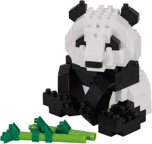Nanoblock - Animals - Collection Series - Giant Panda Building Kit