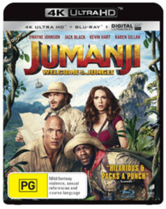 Jumanji: Welcome To The Jungle - All-Region UHD with Blu-Ray [Import]