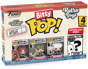 FUNKO Bitty POP!: Retro Toys - GI Joe 4-Pack