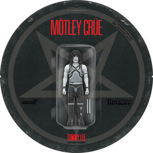 Super7 - Motley Crue - ReAction Figures Wv2 - Tommy Lee (Shout At The Devil - Black & White)